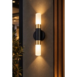 Dekoratif Led BADE Duvar APLİK  Elektrikli PİLLİ