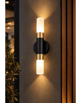 Dekoratif Led BADE Duvar APLİK  Elektrikli PİLLİ