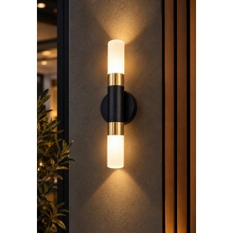 Dekoratif Led BADE Duvar APLİK  Elektrikli PİLLİ