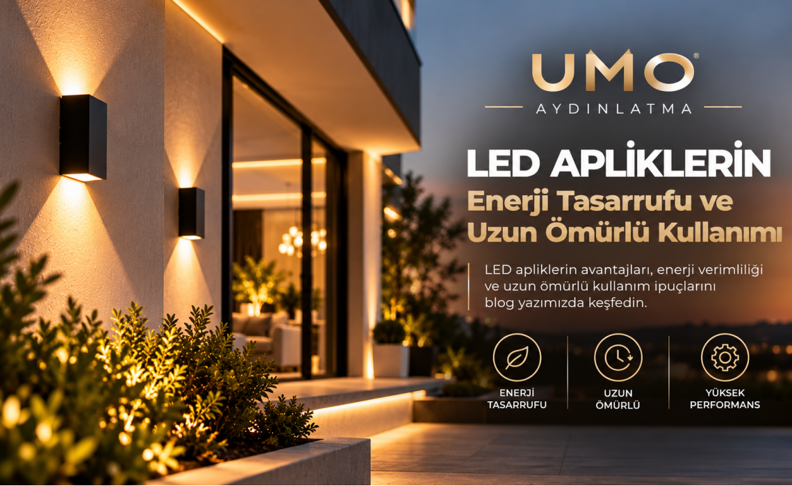 LED Aplik Modellerinin Yeri: Modern ve Şık Aydınlatma Rehberi