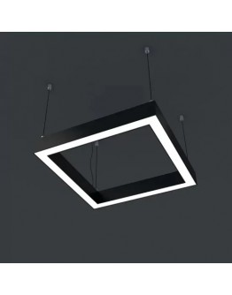 100W 80X80CM Kare Linear Armatür